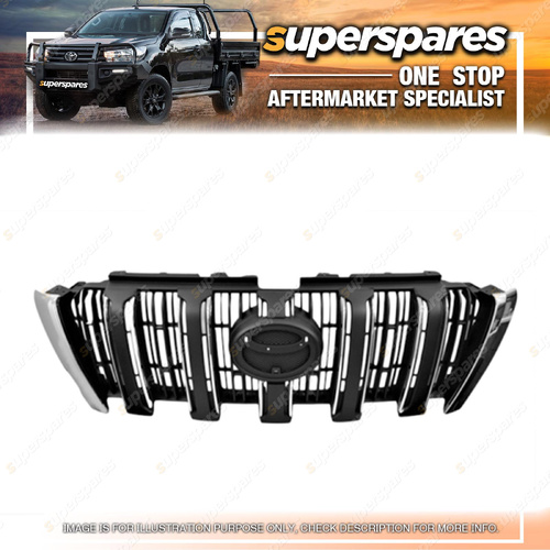 Superspares Front Grille for Toyota Prado GRJ150 KDJ150 KDJ155 11/2009-10/2017