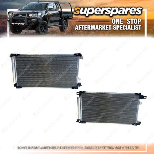 1 Piece of Superspares Air Condenser for Toyota Prius ZVW50 03/2016-2022