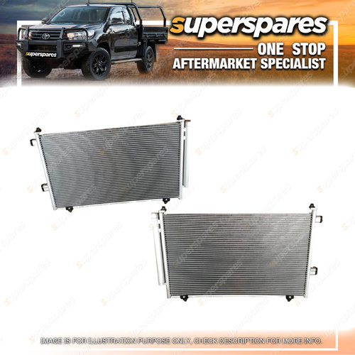 Superspares A/C Condenser for Toyota Rav 4 ALA49 ASA44 ZSA42 12/2012-12/2018