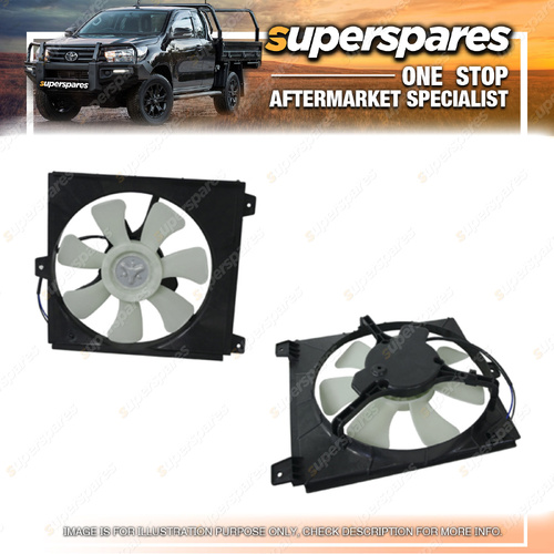 1 Piece of Superspares Condenser Fan for Toyota Rav 4 SXA10 07/1994-05/2000