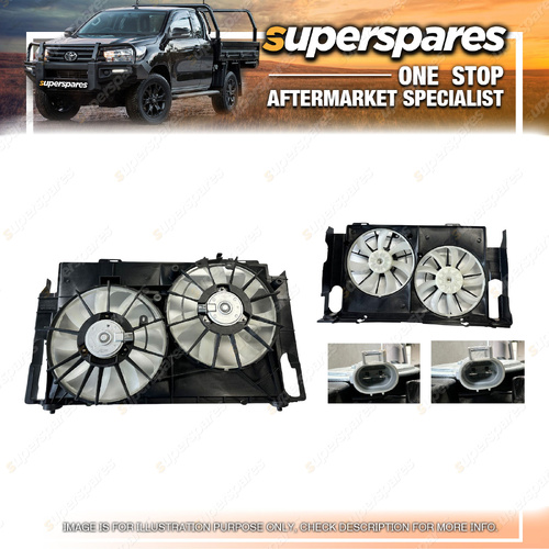 1 Piece of Superspares Radiator Fan for Toyota Rav 4 ASA44 12/2012-12/2018