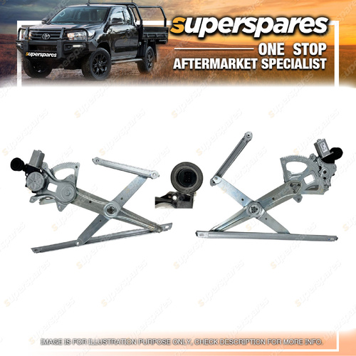 Superspares Front RH Window Regulator for Toyota Yaris NCP13 11/2011-04/2020