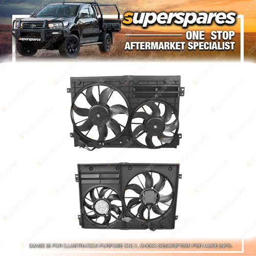 Superspares Radiator Fan for Volkswagen Caddy 2K 2KN 02/2005-02/2020
