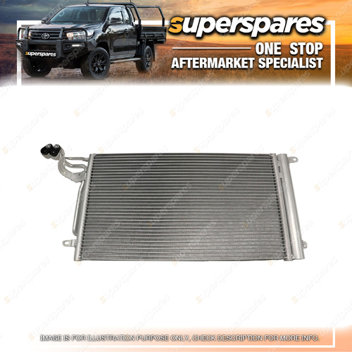 1 Piece of Superspares A/C Condenser for Volkswagen Polo 6R 6C 03/2010-10/2017