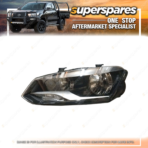 Superspares Left Hand Side Headlight for Volkswagen Polo 6R 6C 08/2014-10/2017