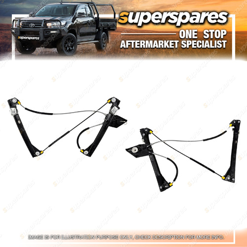 Superspares Front RH Window Regulator for Volkswagen Polo 6R 6C 03/2010-10/2017