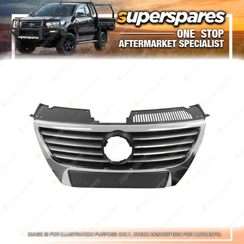 Superspares Front Grille for Volkswagen Passat B6 3C 07/2005-05/2011