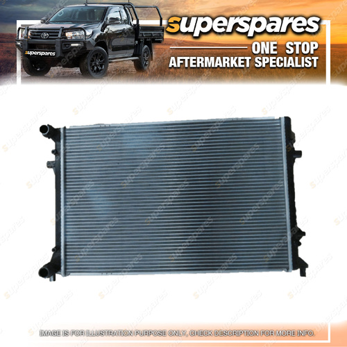 1 Piece of Superspares Radiator Cooling for Audi TT 8J 09/2006-09/2014