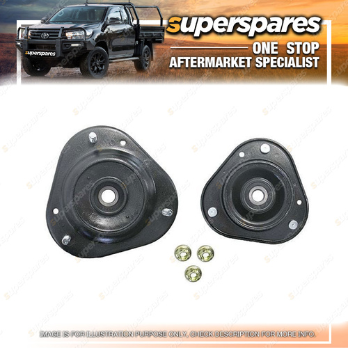 Superspares Front Strut Mount for Toyota Corolla AE90 07/1989-08/1994