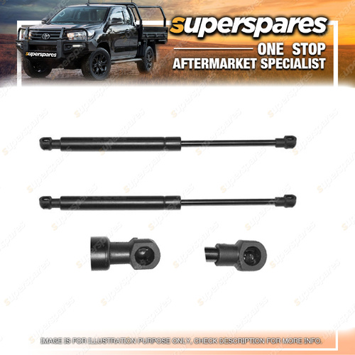 Superspares Bonnet Strut Set for BMW 5 Series E60 E61 10/2003-02/2010