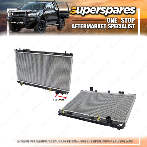 1 Piece of Superspares Radiator for Chrysler Neon JB 09/1999-12/2002