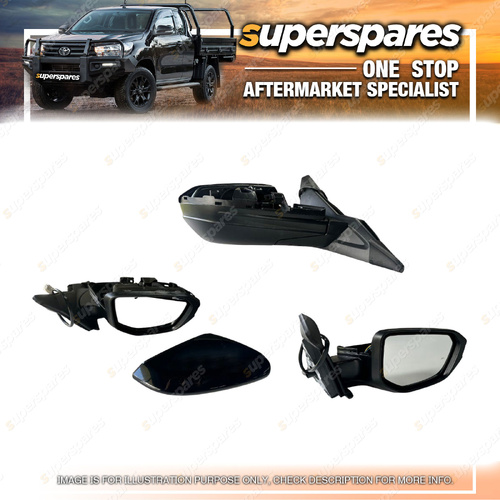 Superspares Right Hand Side Door Mirror for Honda Civic FC FK 05/2016-09/2021