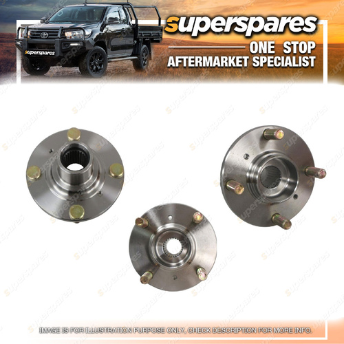Superspares Front Wheel Hub for Suzuki Baleno SY410 SY416 95-01 Without Bearing
