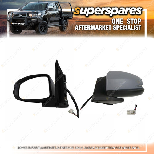Superspares LH Door Mirror Electric for Honda City GM 04/2014-2020 5 Pins