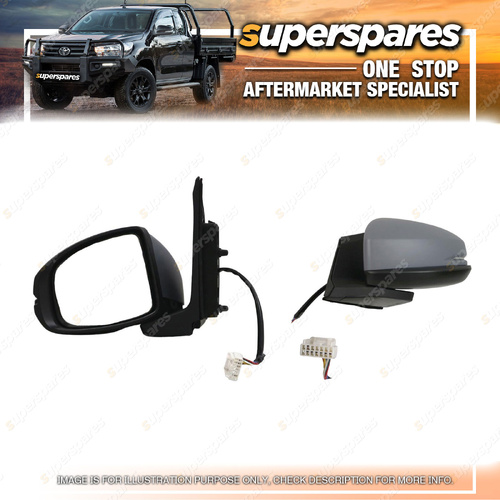 Superspares LH Door Mirror Electric for Honda City GM 04/2014-2020 7 Pins