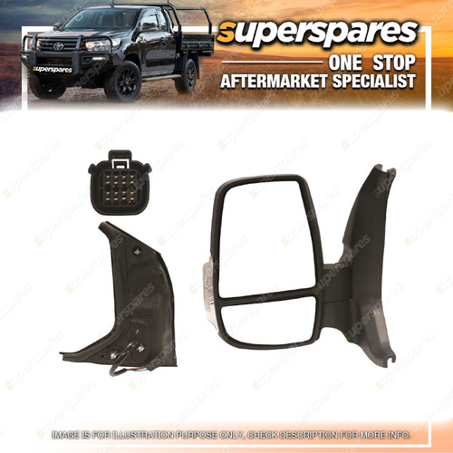 Superspares LH Door Mirror for Ford Transit VO 09/2014-04/2019 8 Pins 8 Blocks