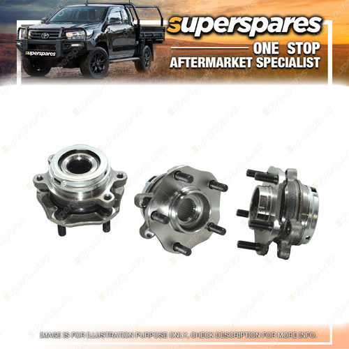 1 Piece of Superspares Front Wheel Hub for Nissan Pathfinder R52 10/2013-2020