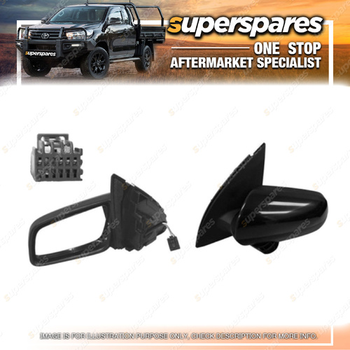 Superspares LH Door Mirror for Holden Commodore VF 2013-2017 5 Pins 12 Holes