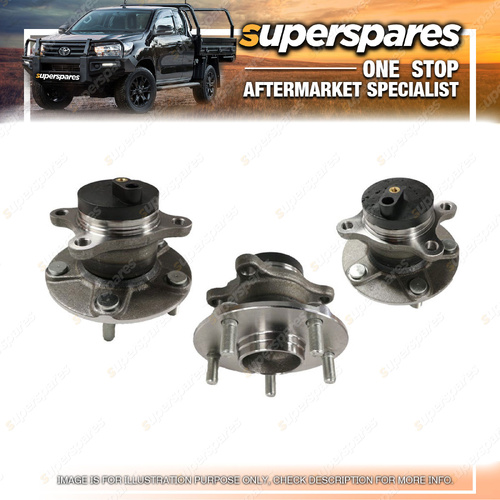 1 Piece of Superspares Rear Wheel Hub for Suzuki Swift FZ 10/2010-03/2017
