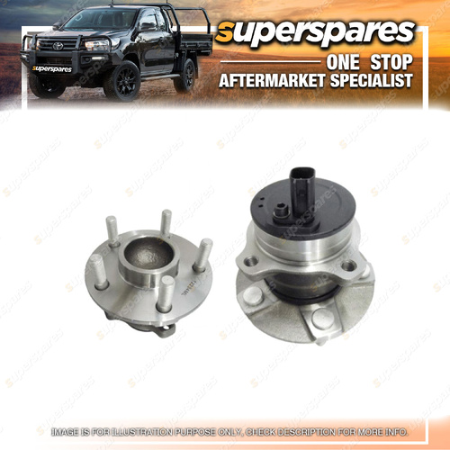1 Piece of Superspares Rear Wheel Hub for Volvo C30 04/2007-2013 With ABS Sensor