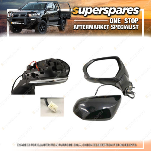 Superspares LH Door Mirror for Toyota Camry ASV70 GSV70 AXVH71 2017-2024 5 Pins