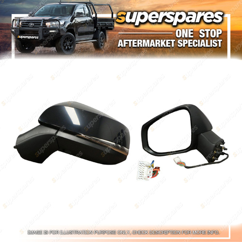 Superspares LH Door Mirror for Toyota Rav4 AXA50 MXA50 01/2019-On 12 Pins