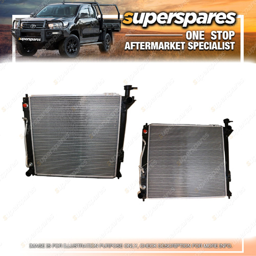1 Piece of Superspares Radiator for Kia Sorento XM 10/2012-04/2014