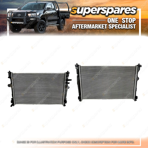 1 Piece of Superspares Radiator for Lexus ES AXZA10 AXZH10 08/2018-On