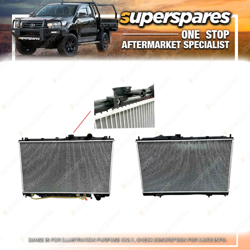1 Piece of Superspares Radiator for Mitsubishi Lancer CC 10/1992-02/1996