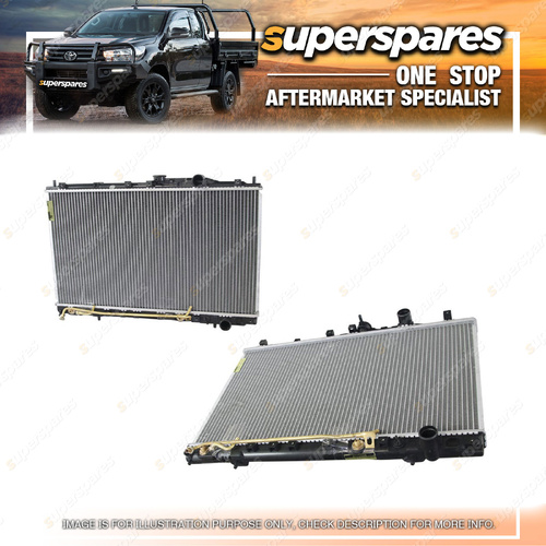 1 Piece of Superspares Radiator for Mitsubishi Lancer CE 07/1996-06/2002