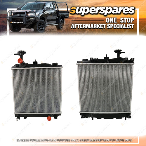 1 Piece of Superspares Radiator for Mitsubishi Mirage LA 12/2012-01/2020