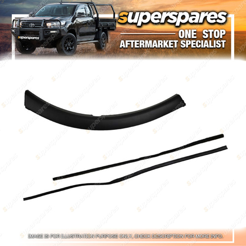 Superspares Front LH Bar Flare for Mitsubishi Outlander ZK ZL 01/2015-07/2021