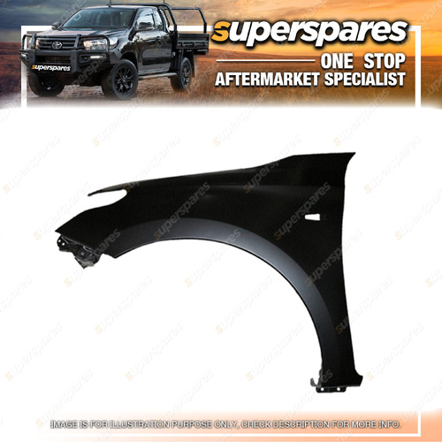 Superspares LH Guard for Mitsubishi Triton MQ 01/2015-10/2018 With Blinker Hole