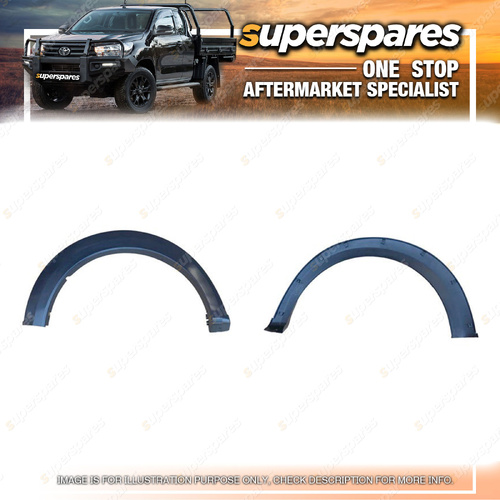 Superspares Rear RH Guard Flare for Mitsubishi Triton MQ 01/2015-10/2018