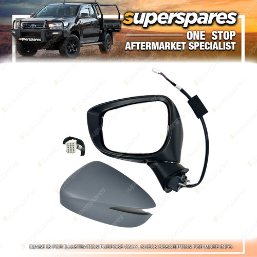 1 Piece of Superspares Left Hand Side Door Mirror for Mazda CX-3 DK 01/2015-On