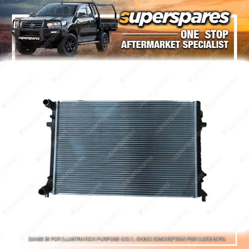 1 Piece of Superspares Radiator for Audi A3 8P 06/2004-04/2013 Petrol