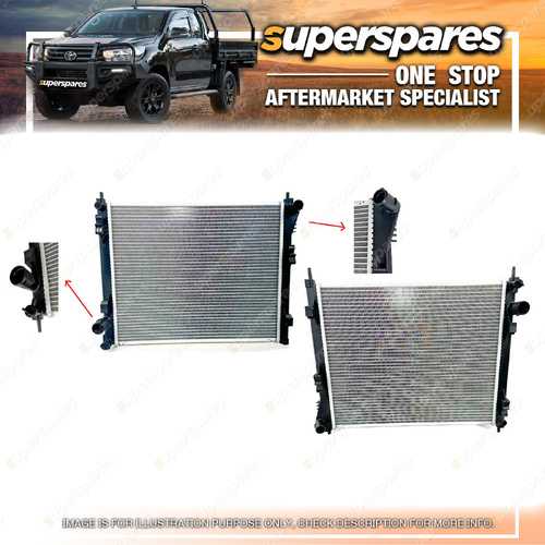 1 Piece of Superspares Radiator Cooling for Nissan Juke F15 10/2013-2018