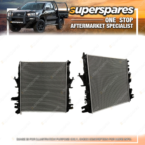 1 Piece of Superspares Radiator Cooling for Nissan Patrol Y62 12/2012-On