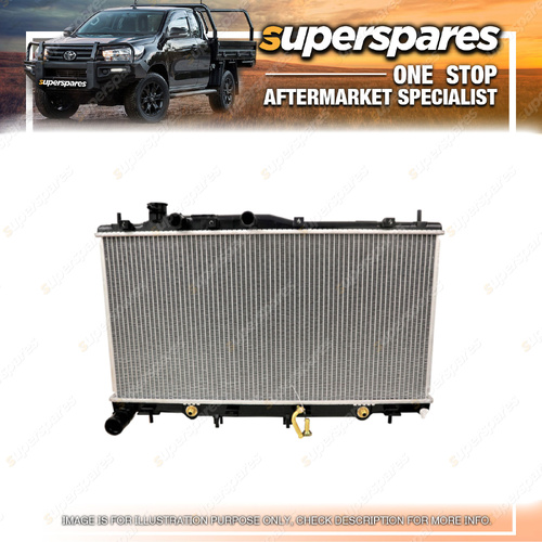 1 Piece of Superspares Radiator for Subaru Liberty BM BR 09/2009-11/2014