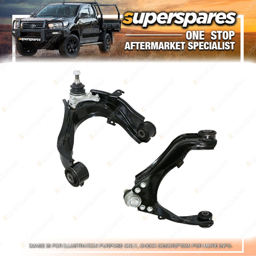 Superspares Control Arm LH Front Upper for Isuzu MU-X RF 11/2013-2021