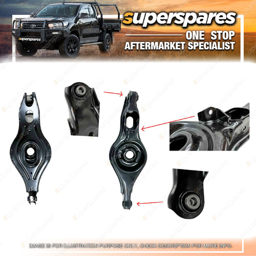 Superspares Rear Lower Control Arm LH for Mitsubishi Outlander ZG ZH ZJ ZK ZL