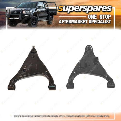 Superspares Control Arm RH Front Lower for Nissan Patrol Y62 12/2012-07/2019