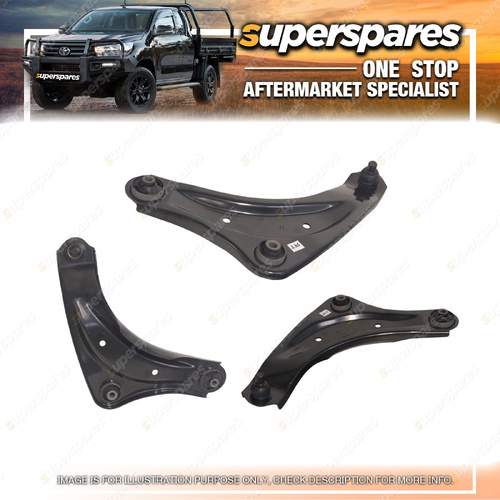 Superspares Control Arm RH Front Lower for Nissan Cube ZE0 ZE1 2002-2013