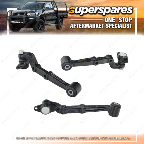 Superspares Control Arm LH Front Lower Outer for Toyota Tarago TCR10 1990-2000