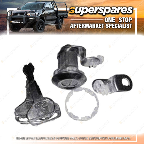 Superspares Door Lock Barrel & Keys for Universal G100 AE82 FJ75 1983-2007