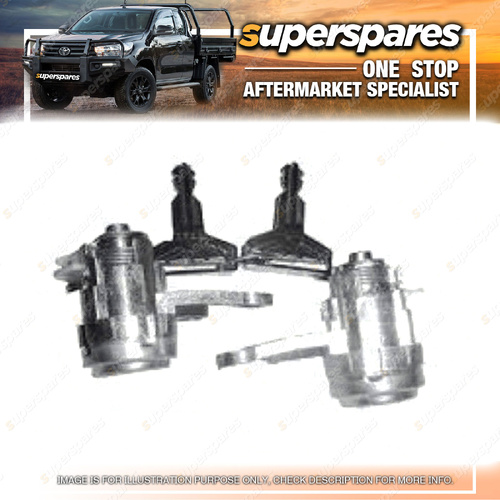 Superspares Door Lock Barrel & Keys Set for Toyota Camry SDV10 02/1993-07/1997