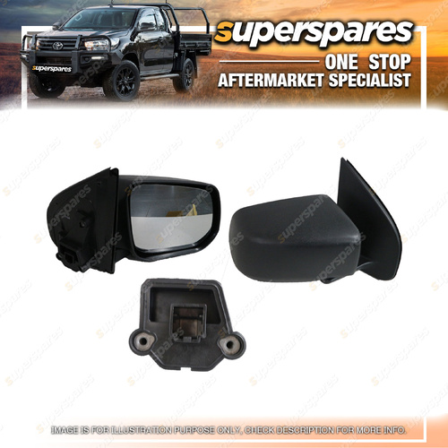 Superspares RH Door Mirror for Isuzu D-Max TFS 07/2012-10/2016 Manual