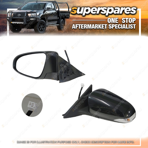 1 Pc Superspares Left Hand Side Door Mirror for Toyota Aurion GSV50 04/2012-2017
