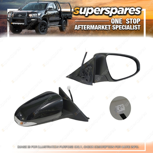 Superspares Right Hand Side Door Mirror for Toyota Aurion GSV50 04/2012-2017