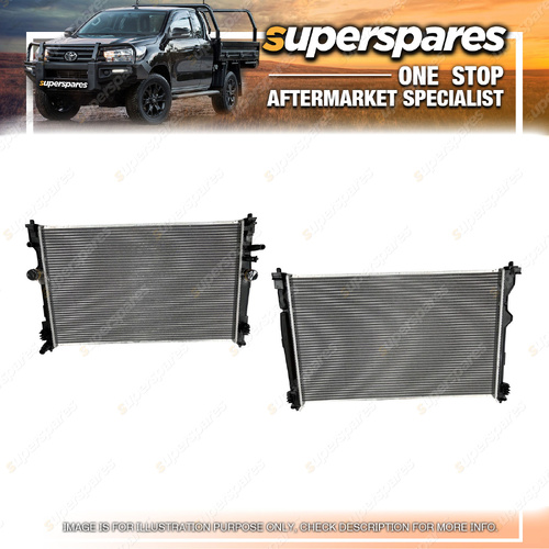 1 Piece of Superspares Radiator for Toyota Camry AXVH71 09/2017-05/2024